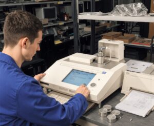 کالیبراسیون دستگاه کوانتومتر