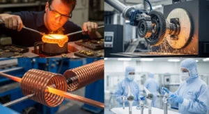 کاربردهای متنوع کوره القایی در صنایع - استفاده از کوره القایی