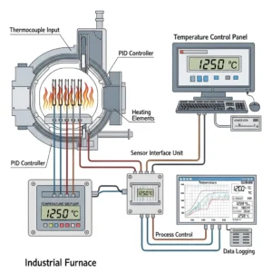 سیستم کنترل دمای کوره صنعتی - تکنولوژی پیشرفته کوره‌های حرارتی